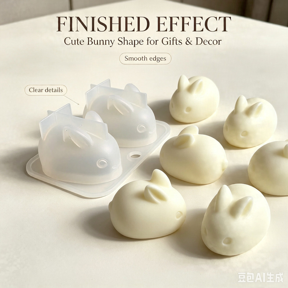 3D Mini-Hasen-Silikonform Lebe – Soap Making Instructions Bewertung und Preis