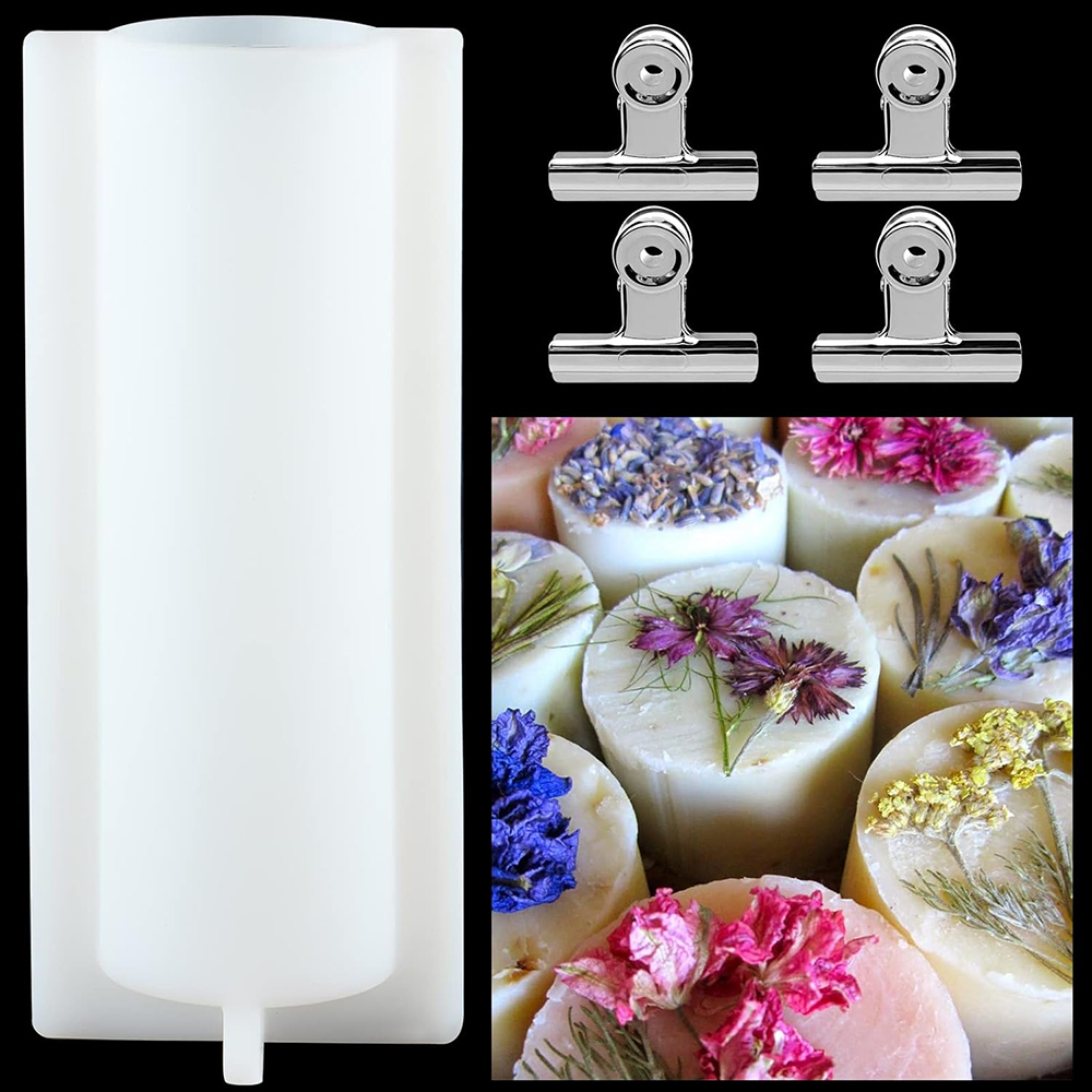 Große Zylinder-Seifenform mit  – Soap Making Kit For Beginners Bewertung und Preis