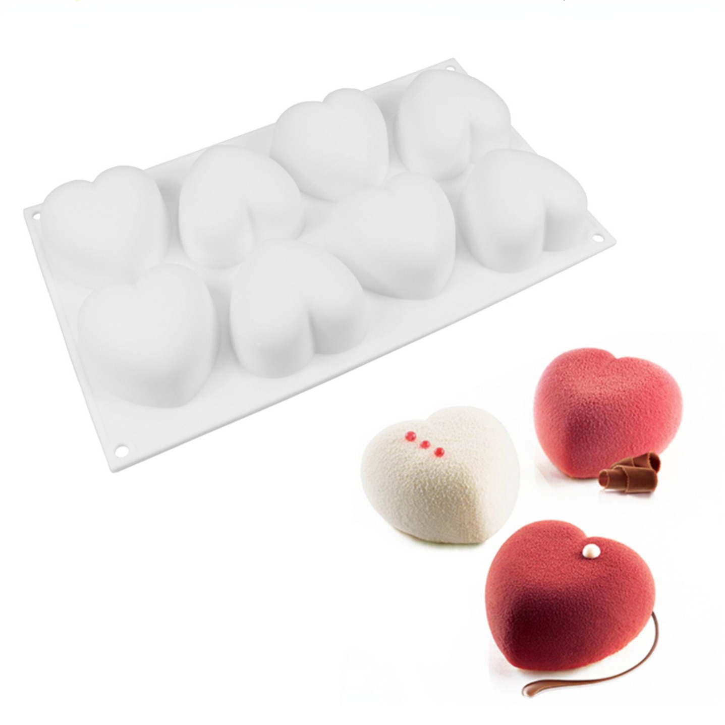 Liebe Herz Silikon Seife Form  – Soap Making Instructions Bewertung und Preis
