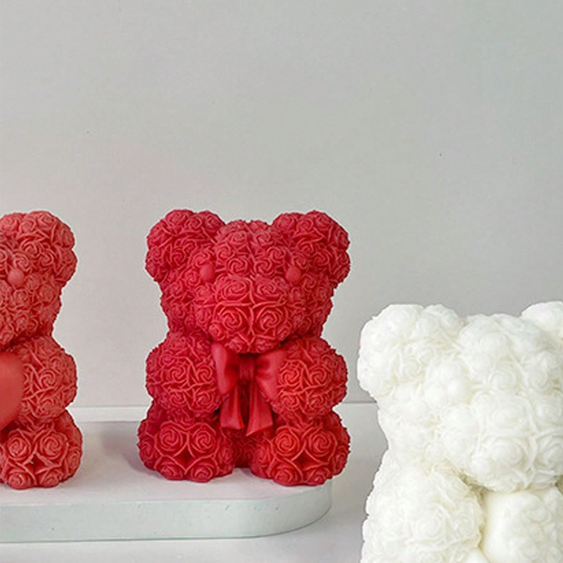 Rose Schleife Bär Kerze Siliko – Soap Making Gifts Bewertung und Preis